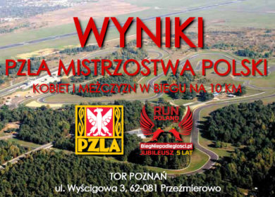 Wyniki Mistrzostw Polski w Biegu na 10 km